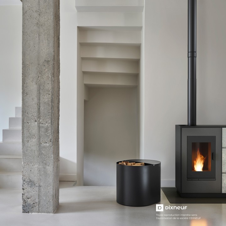 DUO RANGE BUCHES & RESERVE A GRANULES DIPLO pour Dixneuf - Réf 005.10836N3