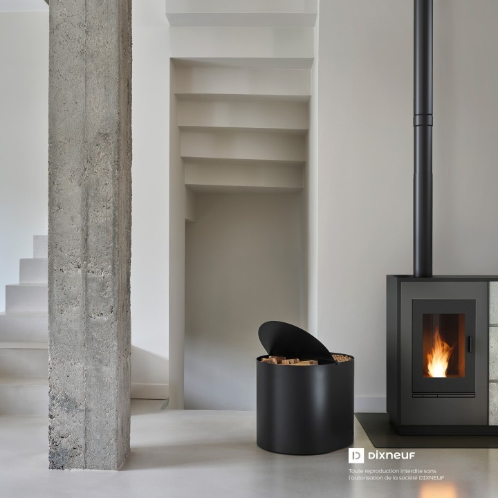 DUO RANGE BUCHES & RESERVE A GRANULES DIPLO pour Dixneuf - Réf 005.10836N3