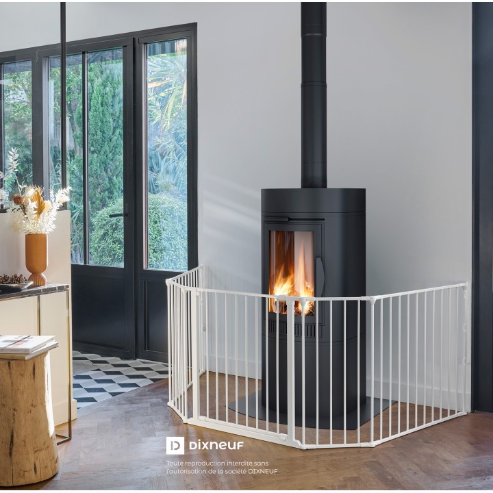 PROTECTION POELE INTEGRALE BLANCHE Dixneuf - Réf 003.20253B