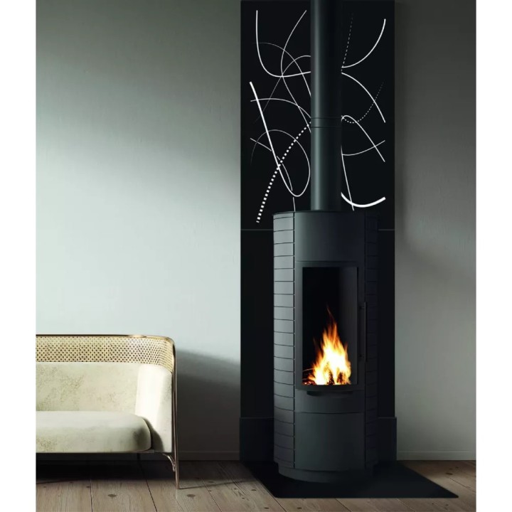 Protection murale flame 81x100 cm Dixneuf - Réf 027.10668.80N3