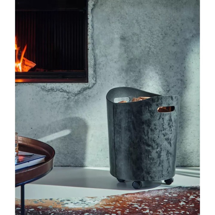 Corbeille omega gris anthracite Dixneuf - Réf 005.1236