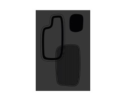 Protection murale eggo 81x120 cm Dixneuf - Réf 027.10844.82N3