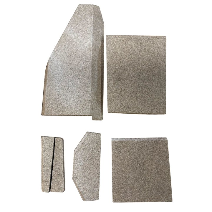 Set De Pierres Thermiques Pour Poêle Sarego (1 pièce manquante) - Référence H-1000800 - Hase
