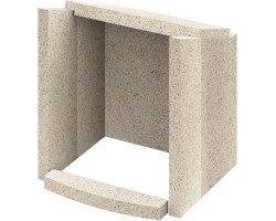 Revêtement de chambre de combustion en vermiculite en 8 pièces pour Poêle à bois Hark - Réf ETSTO0606010