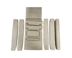Set de pierres thermiques (1 manquante) pour poêle Hase Modena jusqu'au n° de série 4414 - référence H-1000798-1
