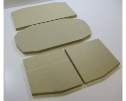 Kit Déflecteurs Pour Poele À Bois Agero 2.0 référence 2932381000 - Oranier/Justus - Ersho