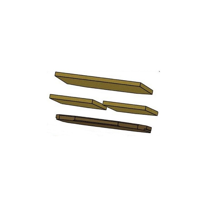 Kit Déflecteurs Pour Poele À Bois Agero 2.0 référence 2932381000 - Oranier/Justus - Ersho