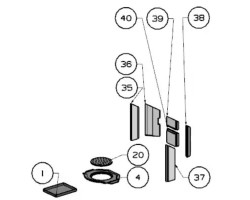 Refractaire Fond Droit Godin - Ersho