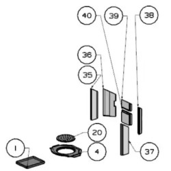 Refractaire Fond Gauche Godin - Ersho
