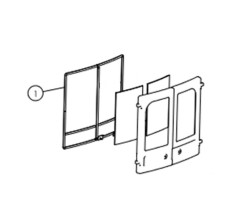 Pièce détachée Charnwood Kit De Joints De Porte (Avec Colle) - Ersho