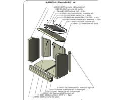 THERMOTTE KIT COMPLET pour Poêle à bois Nordpeis - Réf IA-00N21-011