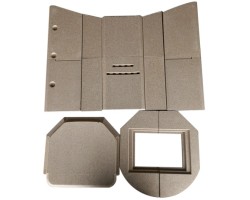 Ensemble Briques Foyer Vermiculite Poêle Laure / Chloe Supra Réf 40829 poeles à bois - Ersho