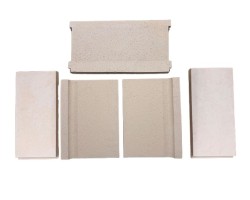 Pièce détachée Drooff Kit complet de revêtement de la chambre de combustion Varese 2 W Varese 3 W  - Ersho