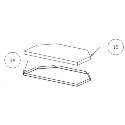 Doublure Vermiculite Bulle 76 Vl - Supra Réf 38872 poeles à bois - Ersho