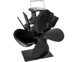 Ventilateur de cheminée pour poele à bois silencieux autonome - Ersho