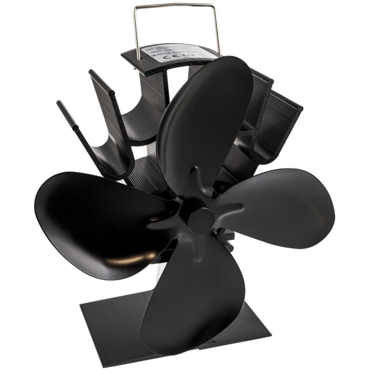 Ventilateur de cheminée pour poele à bois silencieux autonome - Ersho