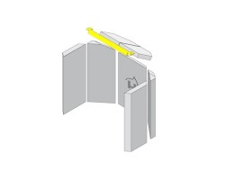Profil de maintien pour filtre ECOplus pour Poêle à bois Hark - Réf ETSTO0611006