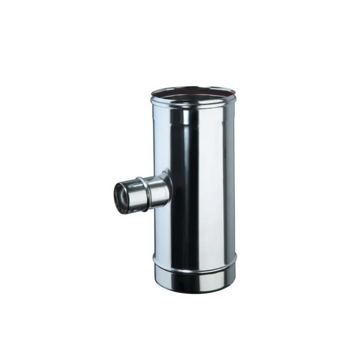 Té À 90° piquage mâle ø80 Simple Paroi 0.4Mm - Tubest distribué par Ersho