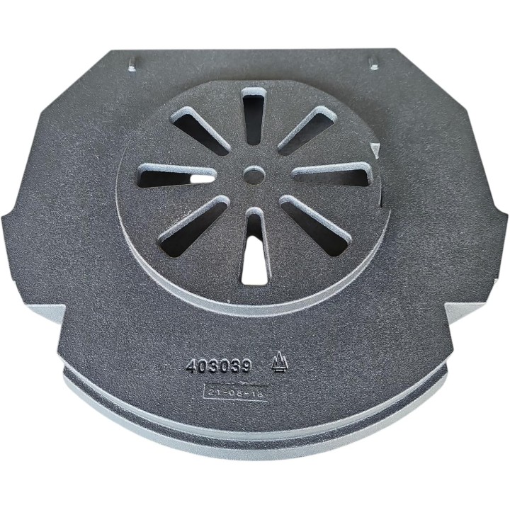 C500 sole foyère fonte pour Poêle à bois Contura - Réf 391230