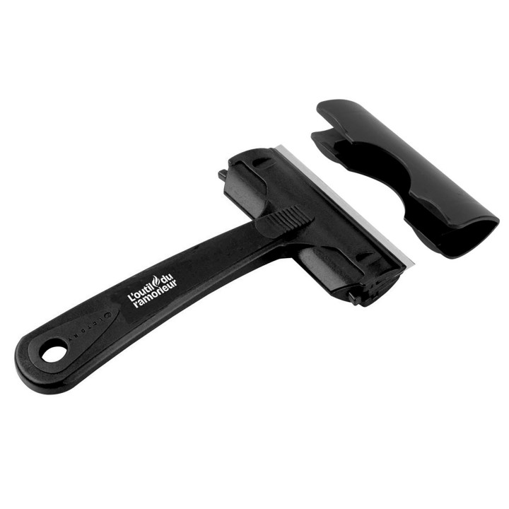 Grattoir pour vitres de poêles et inserts - Lame acier carbone 8 cm