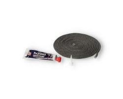 Joint corde adhésif ci5/i6 /i30/i40 porte pli 8mm / 4,7 m pour Poêle à bois Contura - Réf 391266