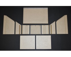 Jeu complet skamolex H570 - nouveau pour poeles à bois Lotus - Ersho Distribution