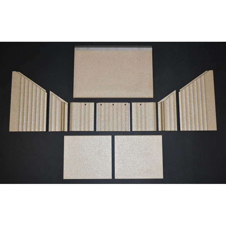 Jeu complet skamolex H570 - nouveau pour poeles à bois Lotus - Ersho Distribution