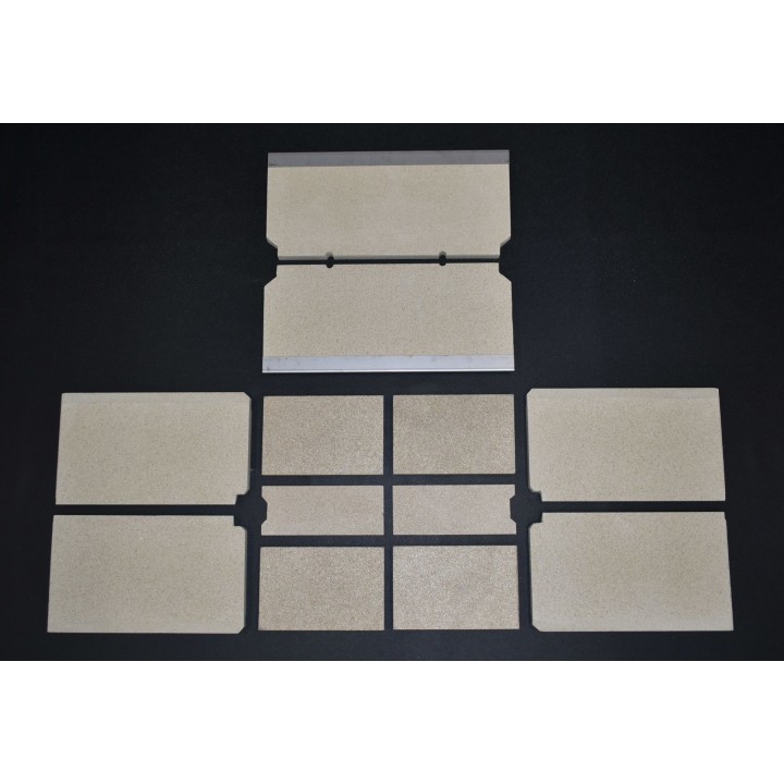 Jeu complet skamolex H570T pour poeles à bois Lotus - Ersho Distribution