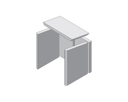 Revêtement de foyer en argile réfractaire 5 pièces pour Poêle à bois Hark - Réf ETSTO0605007