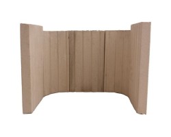 Revêtement de foyer en argile réfractaire 6 pièces pour Poêle à bois Hark - Réf ETSTO0605025