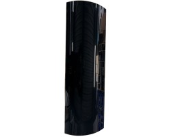 Verre courbé sérigraphié latéral pour Poêle à granulés Moretti Design - Réf A11GV500100