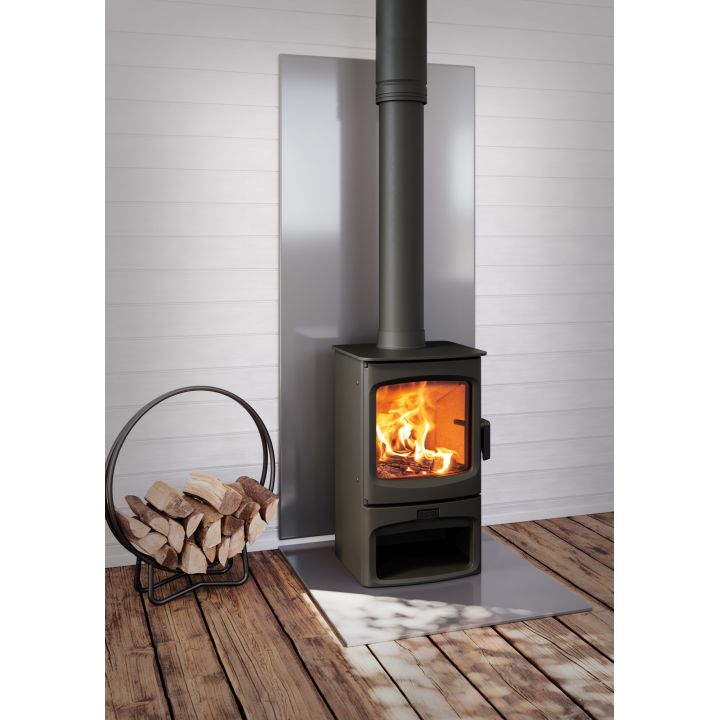 Protection murale en émail vitrifié Basalte Charnwood