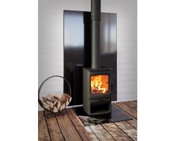 Protection murale en émail vitrifié Noir Charnwood