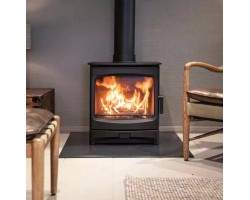 Plaque de sol en émail vitrifié Noir Charnwood