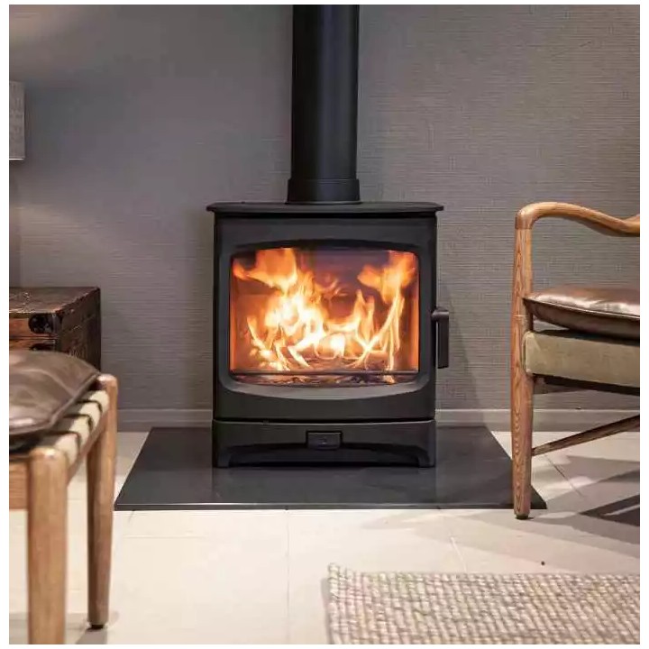 Plaque de sol en émail vitrifié Blanc cassé Charnwood