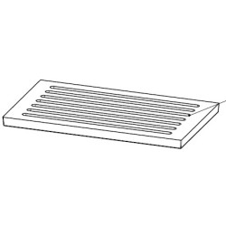 Grille 14x24cm pour poêle à bois Austroflamm - Réf 791320