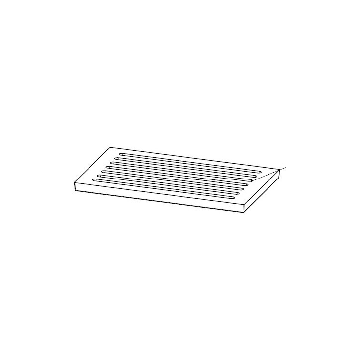 Grille 14x24cm pour poêle à bois Austroflamm - Réf 791320