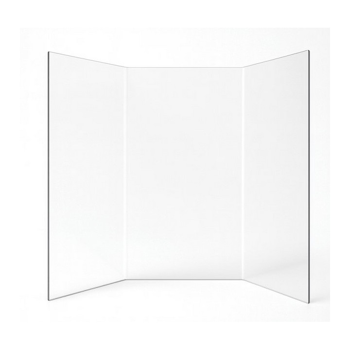 Verre vitrocéramique prismatique pour insert et poele à bois de la marque DON BAR  - 6900 - Ref PCV-134385-P8