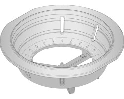 Auge coulée pour Poêle à bois Hark - Réf ETSTO0223050