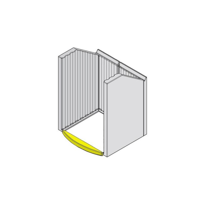 Plancher avant du foyer en argile réfractaire pour Poêle à bois Hark - Réf ETSTO0600065F