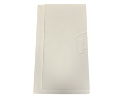 Panneau de paroi arrière arrière gauche en argile réfractaire pour Poêle à bois Hark - Réf ETSTO0600136M