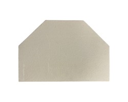 Déflecteur de gaz de chauffage sous argile réfractaire pour Poêle à bois Hark - Réf ETSTO0600829G