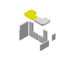 Déflecteur de gaz de chauffage gauche Vermiculite pour Poêle à bois Hark - Réf ETSTO0601042F