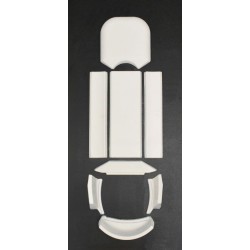 Keramott jeu complet pour poêle à bois Austroflamm Pi-Ko - Réf 057002