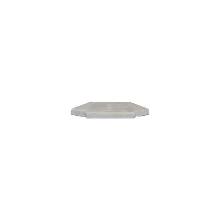 Keramott sol arrière pour Poêle à bois Austroflamm Pi-Ko - Réf 714692