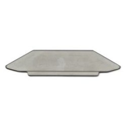 Keramott sol arrière pour Poêle à bois Austroflamm Pi-Ko - Réf 714692