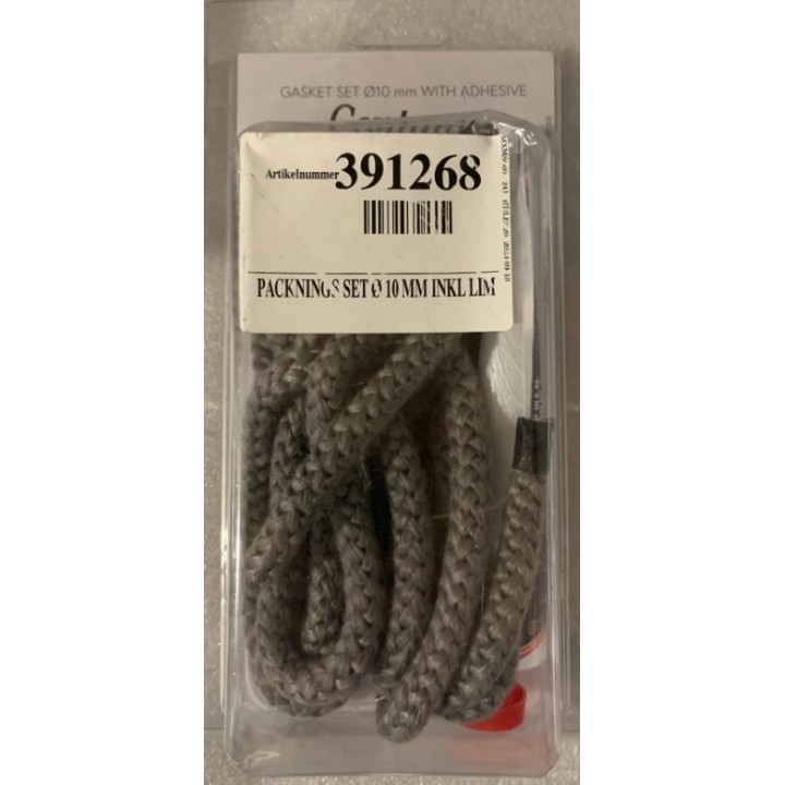 Ø10 joint corde pour Poêle à bois Contura - Réf 391268
