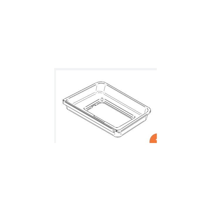 Sole foyère fonte ci2 pour Poêle à bois Contura I2, 210 - Réf 391930