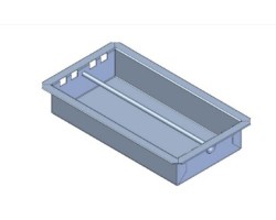 Tiroir à cendre ci2 pour Poêle à bois Contura I2, 210 - Réf 391931