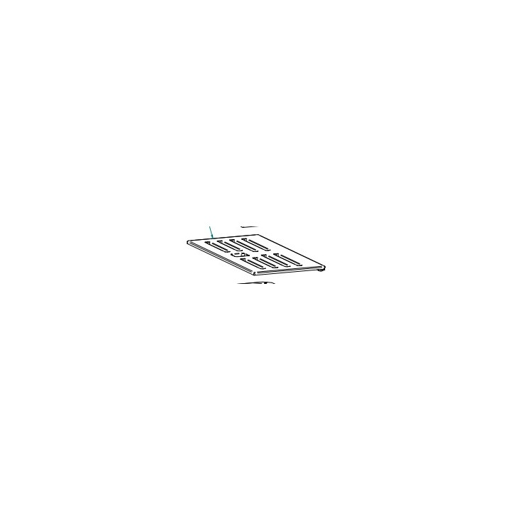 C300/CI7/CI8 GRILLE DE DECENDRAGE FONTE pour Poêle à bois Contura - Réf 391637